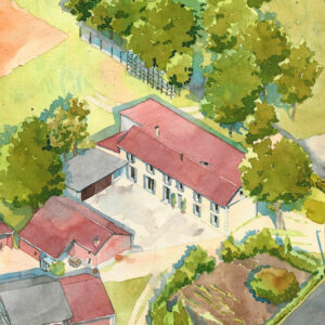 Rénovation écologique - La ferme aux deux entrées